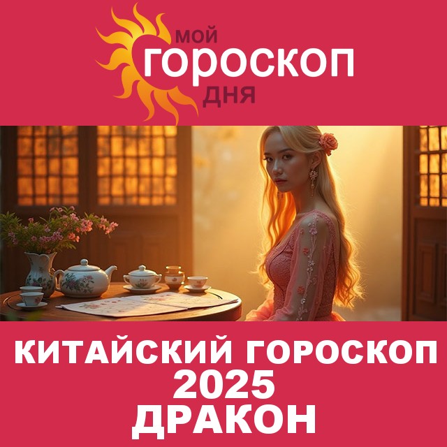 Китайский гороскоп Дракона 2025 год