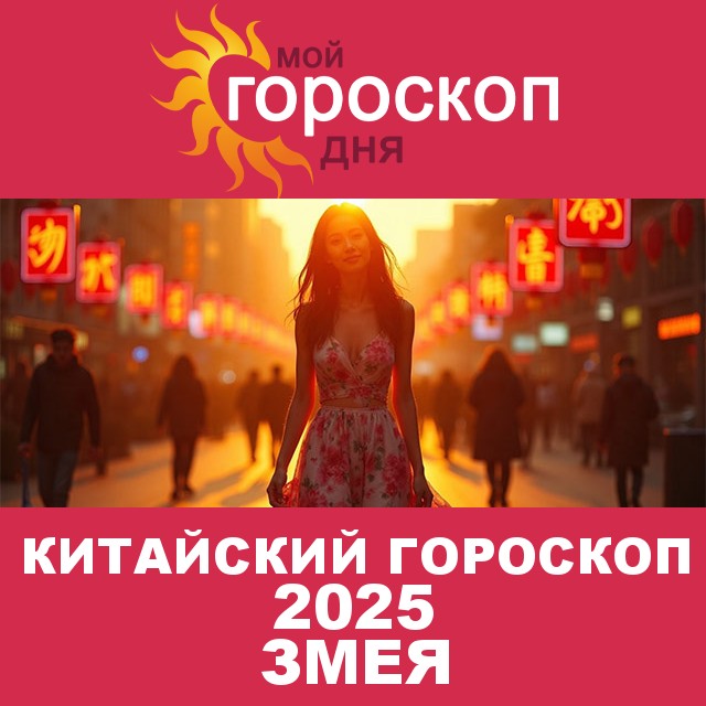 Китайский гороскоп Змеи 2025 год