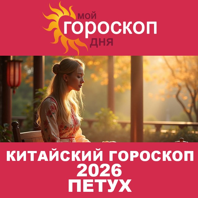 Китайский гороскоп Петуха 2026 год