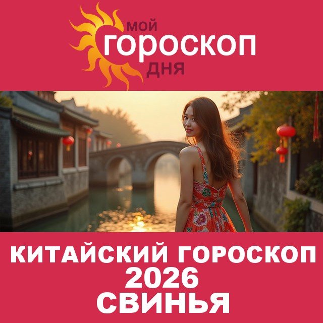 Китайский гороскоп Свиньи 2026 год