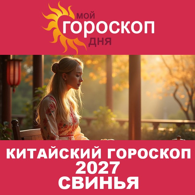 Китайский гороскоп Свиньи 2027 год