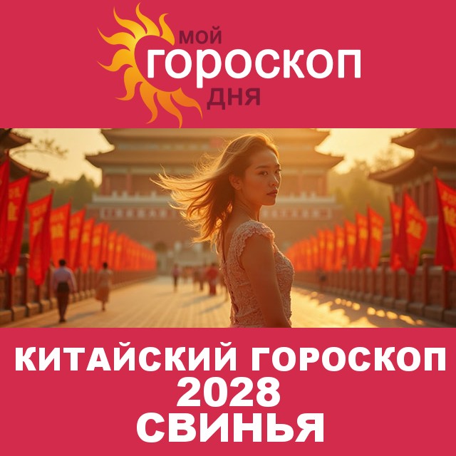 Китайский гороскоп Свиньи 2028 год