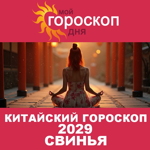 Китайский гороскоп Свиньи 2029 год