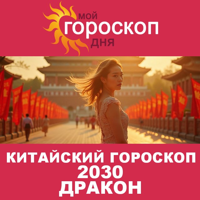 Китайский гороскоп Дракона 2030 год