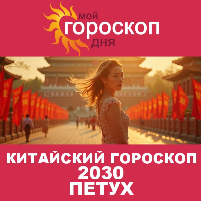 Китайский гороскоп Петуха 2030 год