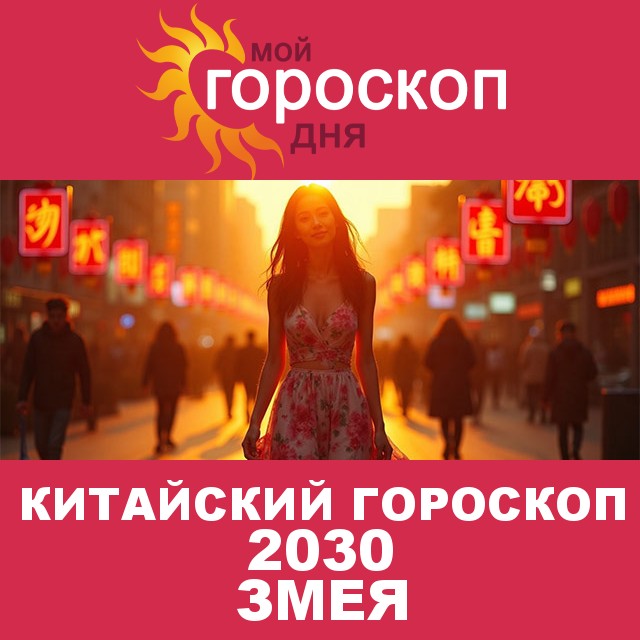 Китайский гороскоп Змеи 2030 год