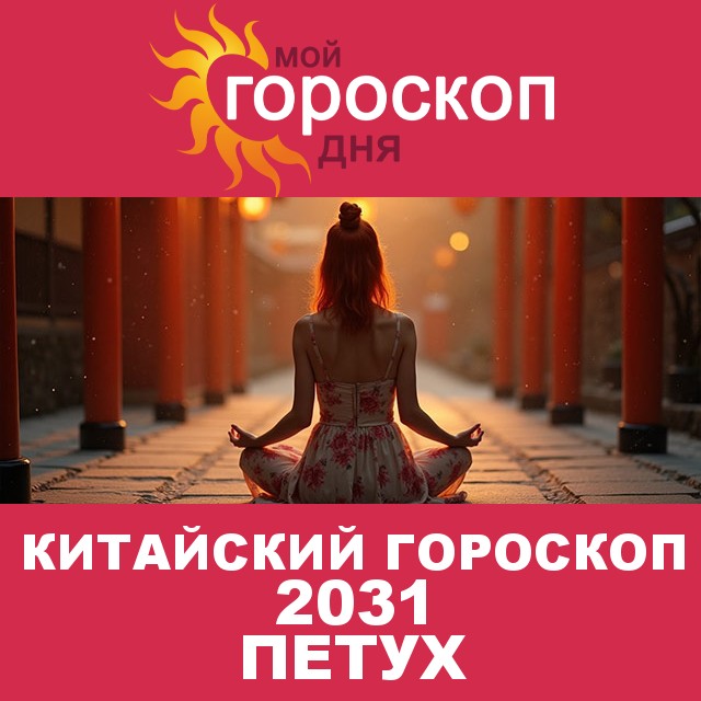 Китайский гороскоп Петуха 2031 год